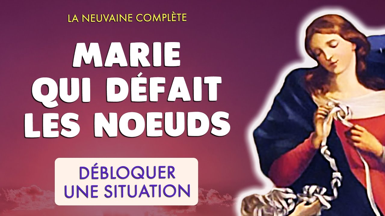 🙏 DÉBLOQUER UNE SITUATION DIFFICILE 🙏 PUISSANTE PRIÈRE à MARIE