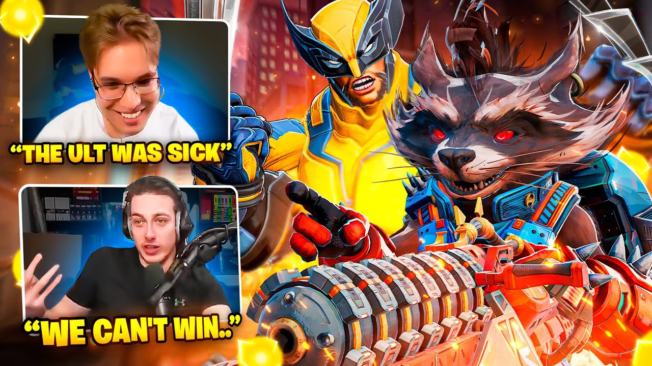 RANK #1 ROCKET RACCOON & WOLVERINE Makes Streamers CRASH OUT! ft. Necros, Bogur