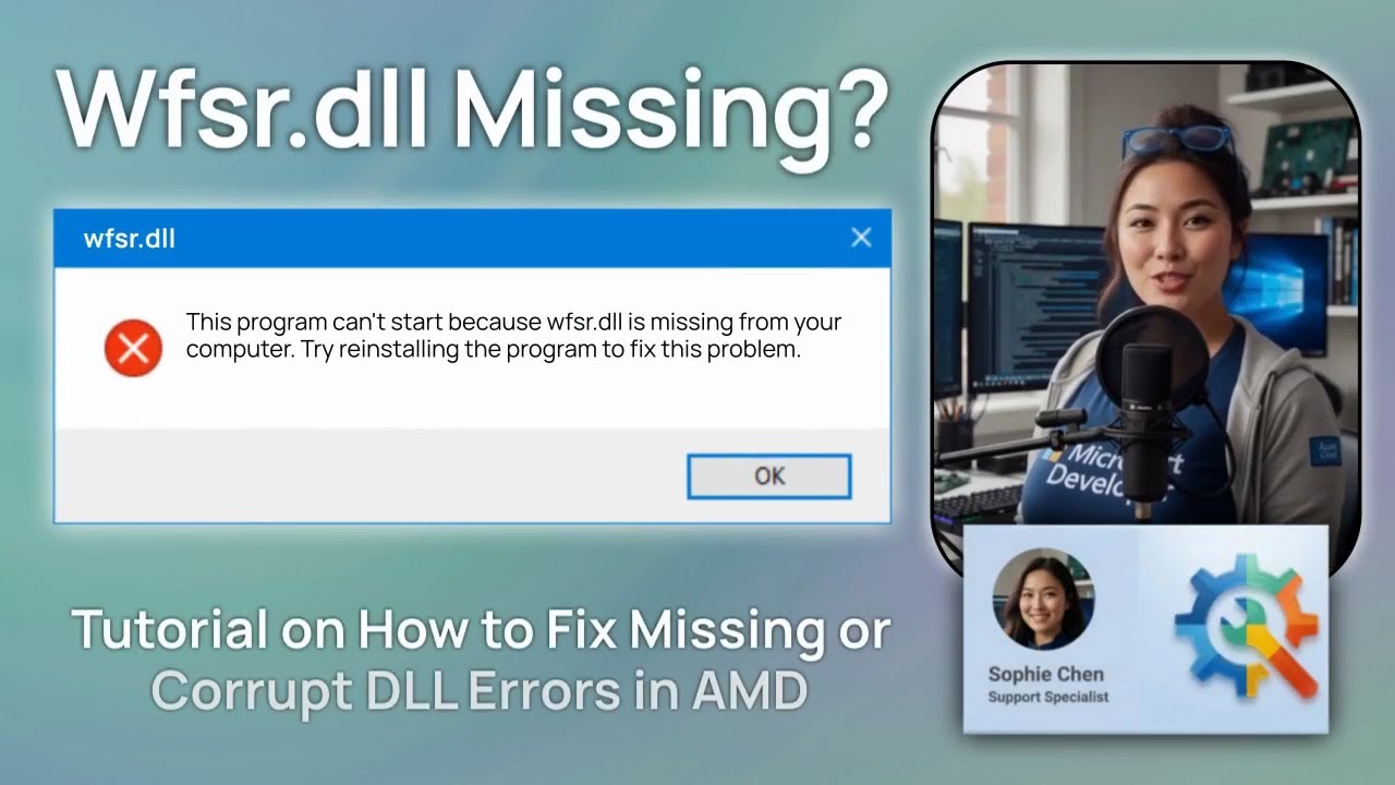 Wfsr.dll Missing? Fix AMD FSR Errors!