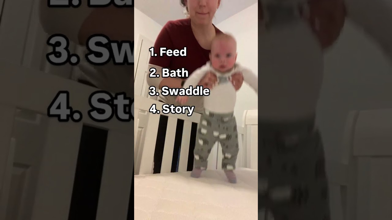 This exact bedtime routine helped my baby fall asleep in 10 minutes flat...