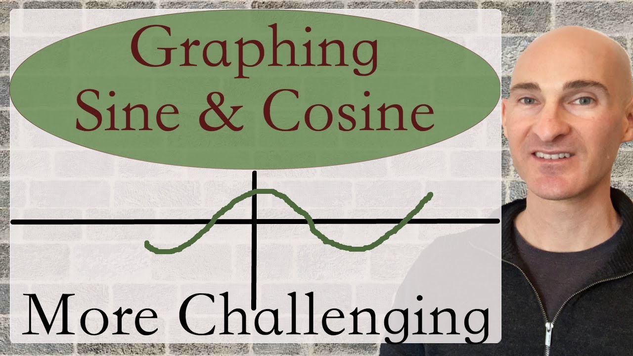 Graphing Sine and Cosine Functions (More Challenging Examples)