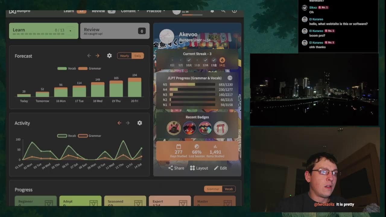WaniKani Day 310 + BunPro Day 276 Daily Japanese Study
