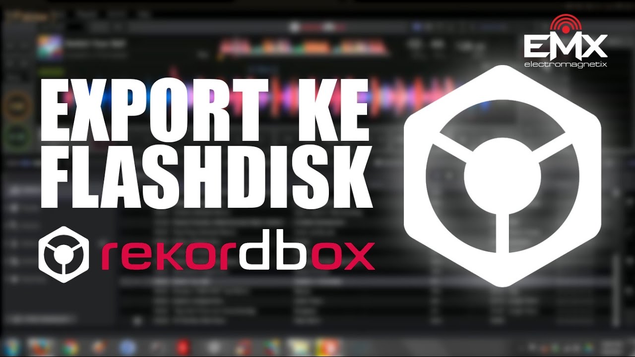 REKORDBOX INDONESIA 6 - EXPORT KE FLASHDISK