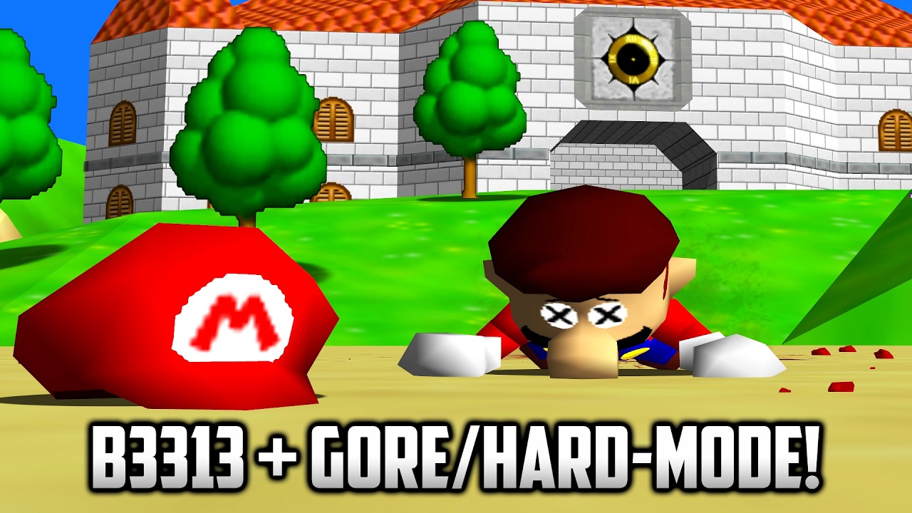 ⭐ Порт Super Mario 64 для ПК - B3313 + Кровь/Сложный режим!