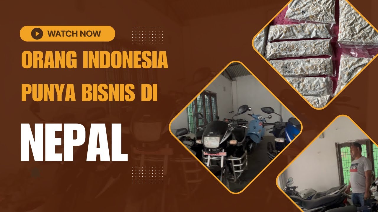 Berkunjung ke rumah teman Indonesia yang sukses di Nepal #minivlog #adayinmylife 