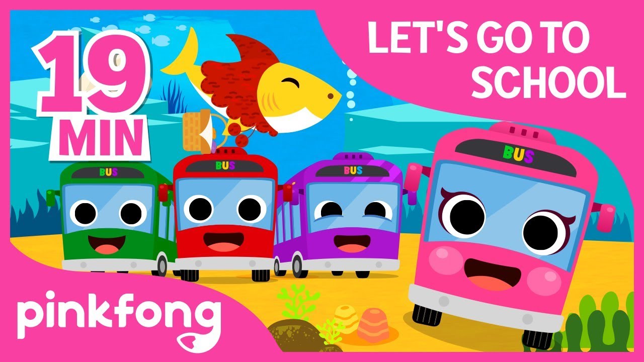Let's Go to School | Get Ready with Pinkfong | +Compilation | Pinkfong Songs for Children