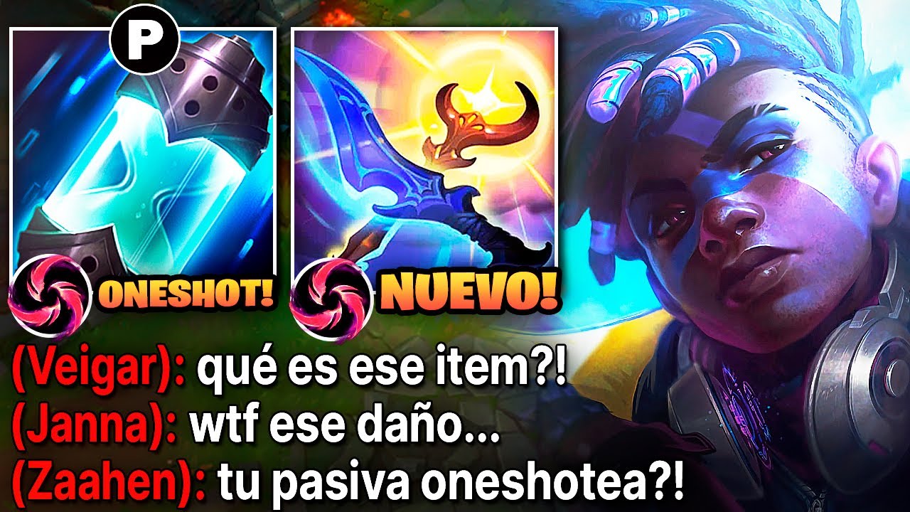 Ekko pero cada E quita el 200% de vida con este item