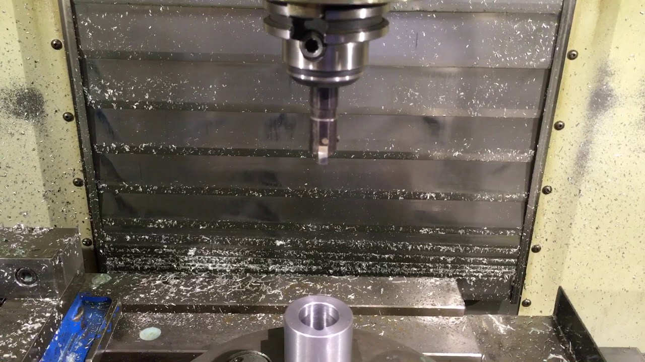 Internal broaching with haas