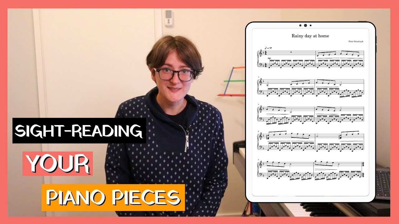 Sight-Reading YOUR Piano Pieces - Rainy Day at Home by Piotr Strzelczyk