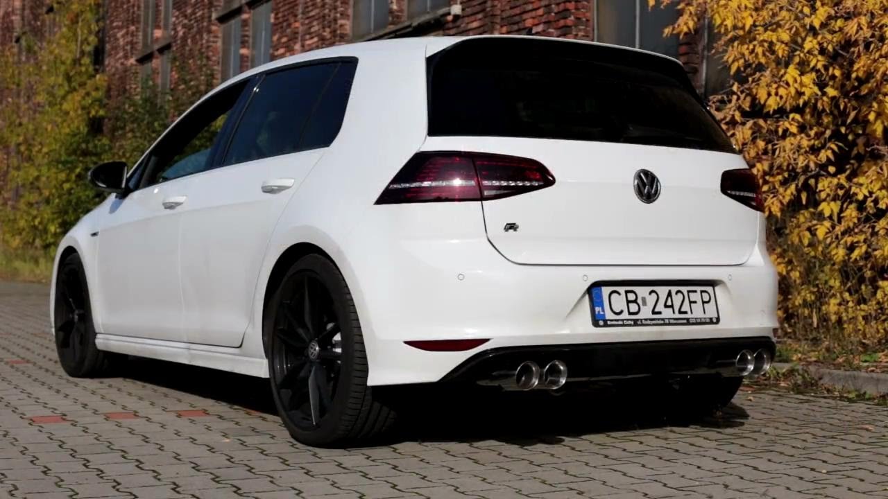 VW Golf 7 VII R | ARMYTRIX Downpipe & Cat-Back Flap Exhaust - Amazing Sounds! (Fit To 7.5 R)