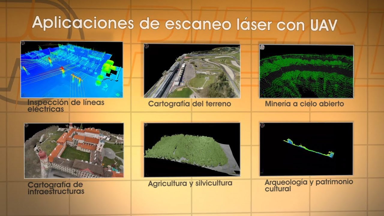 RIEGL VUX-SYS (Spanish): Ejemplos de aplicaciones del sensor LiDAR VUX-1UAV de RIEGL