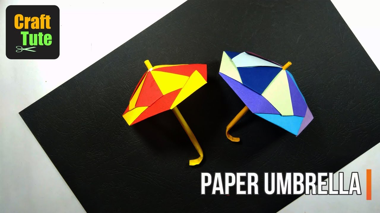 Origami Paper Umbrella - Origami Paper Craft Umbrella for Origami Lovers