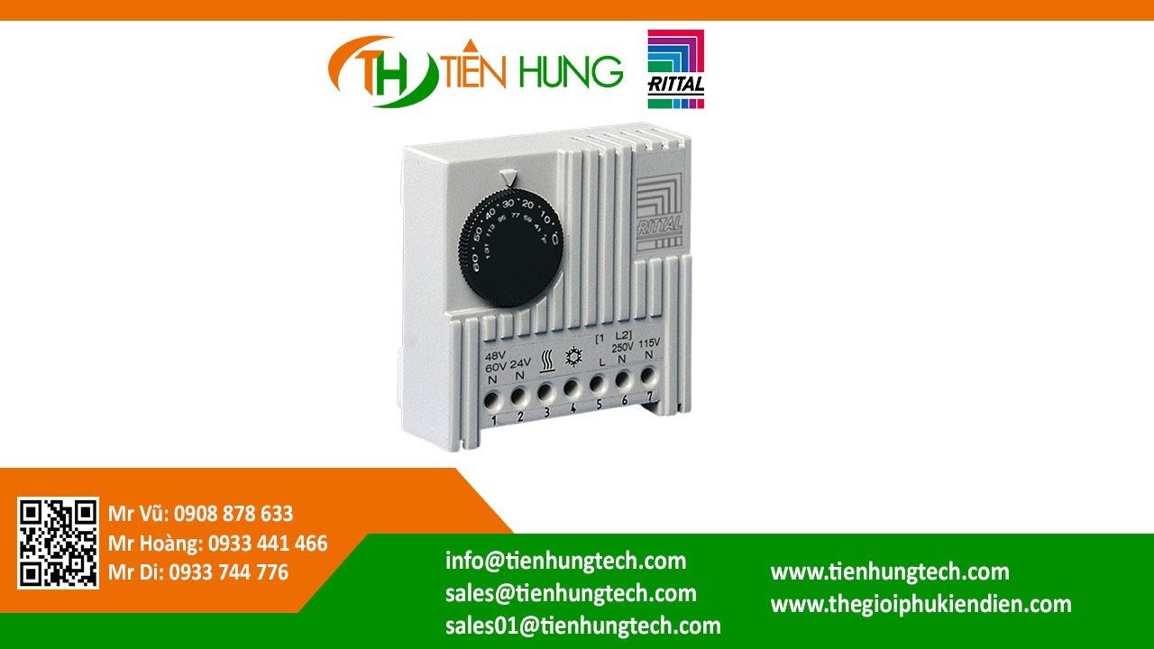 RITTAL  - BỘ ĐIỀU KHIỂN NHIỆT ĐỘ SK 3110.000 – 3110000 TIENHUNGTECH