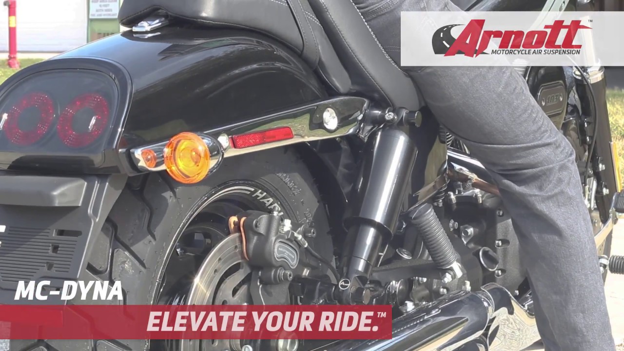 See Arnott Ultimate Ride Kit In Action on a 2017 Harley-Davidson&reg; Dyna&reg;