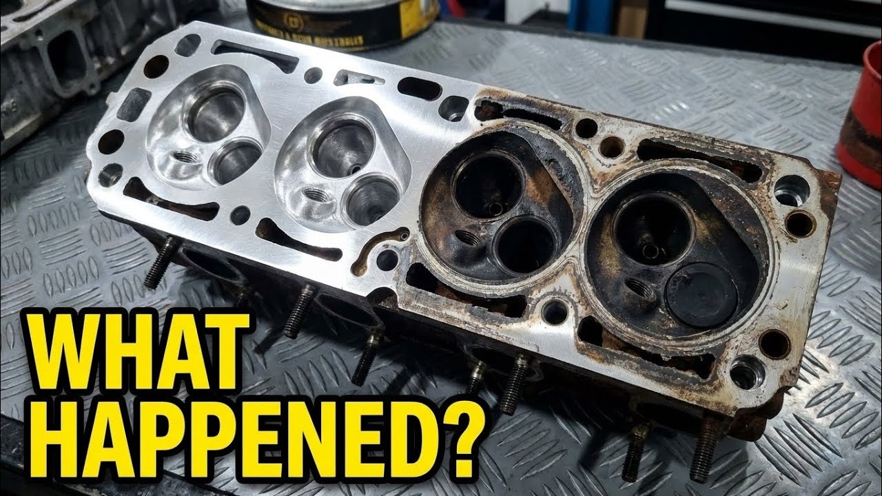 WHAT HAPPENED TO THIS CYLINDER HEAD?! (FULL MACHINING PROCESS)