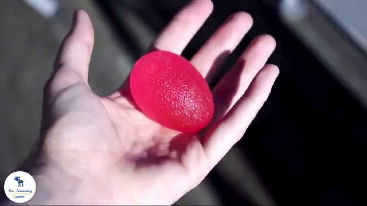 The Friendly Swede Egg Shaped Hand Exercise Balls
