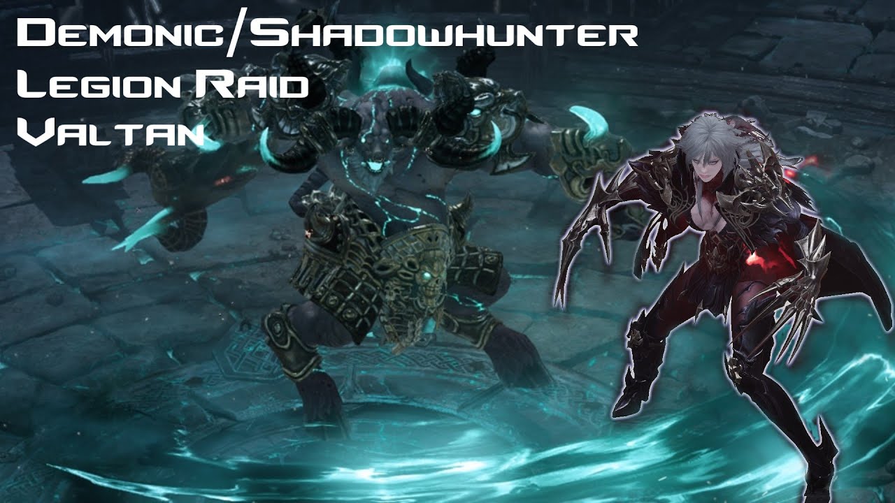Lost Ark Demonic/Shadowhunter - 1415 Legion Raid - Valtan