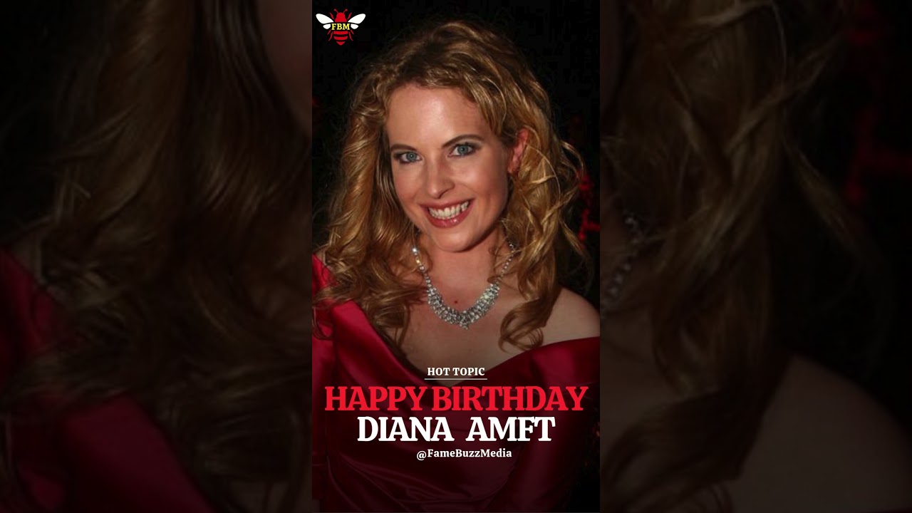 Happy 50th Birthday, Diana Amft! 🎂 Star of Doctor's Diary #birthdaygreetings