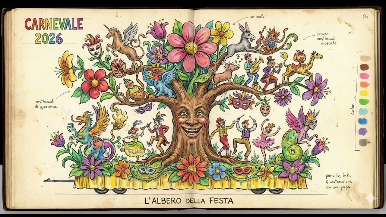 L'albero della festa - (CARNEVALE 2026)