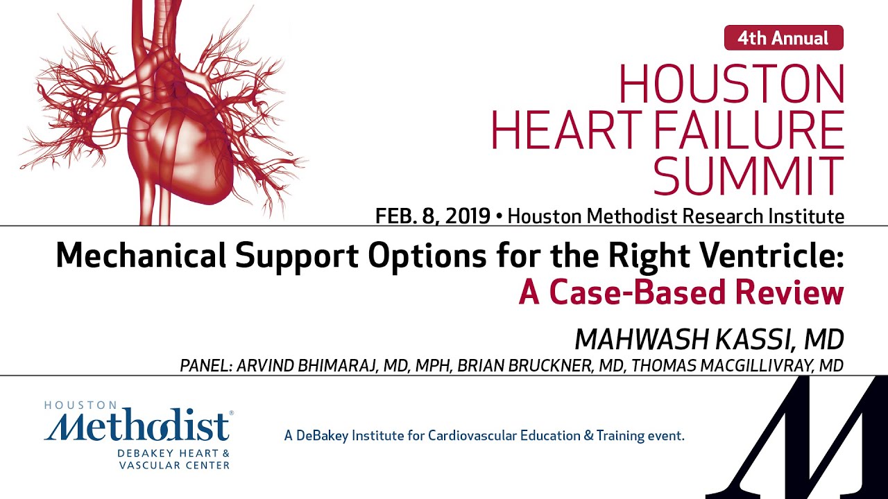 Mechanical Support Options for the Right Ventricle: A Case-Based Review (Mahwash Kassi, MD)