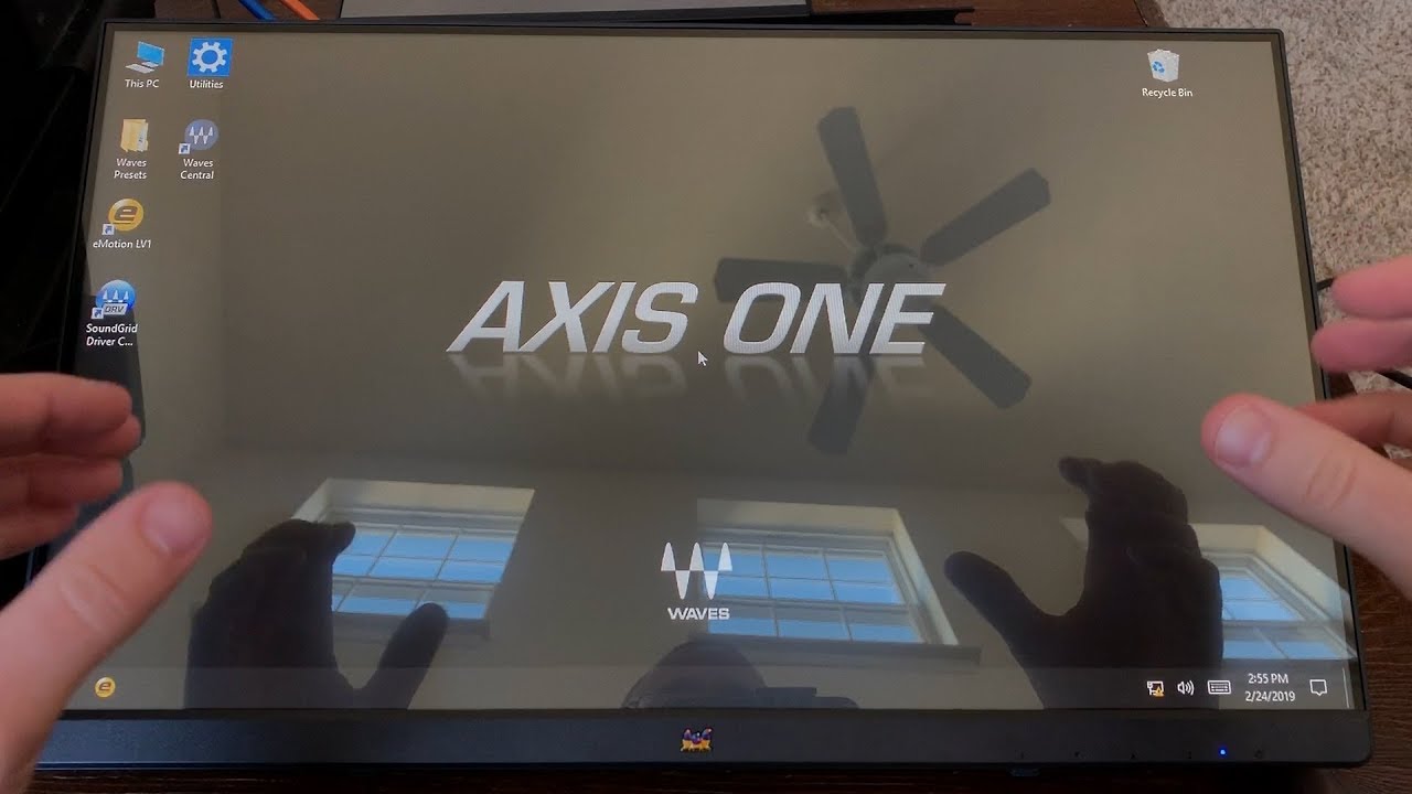 Waves Axis One Windows 10 Overview with eMotion LV1