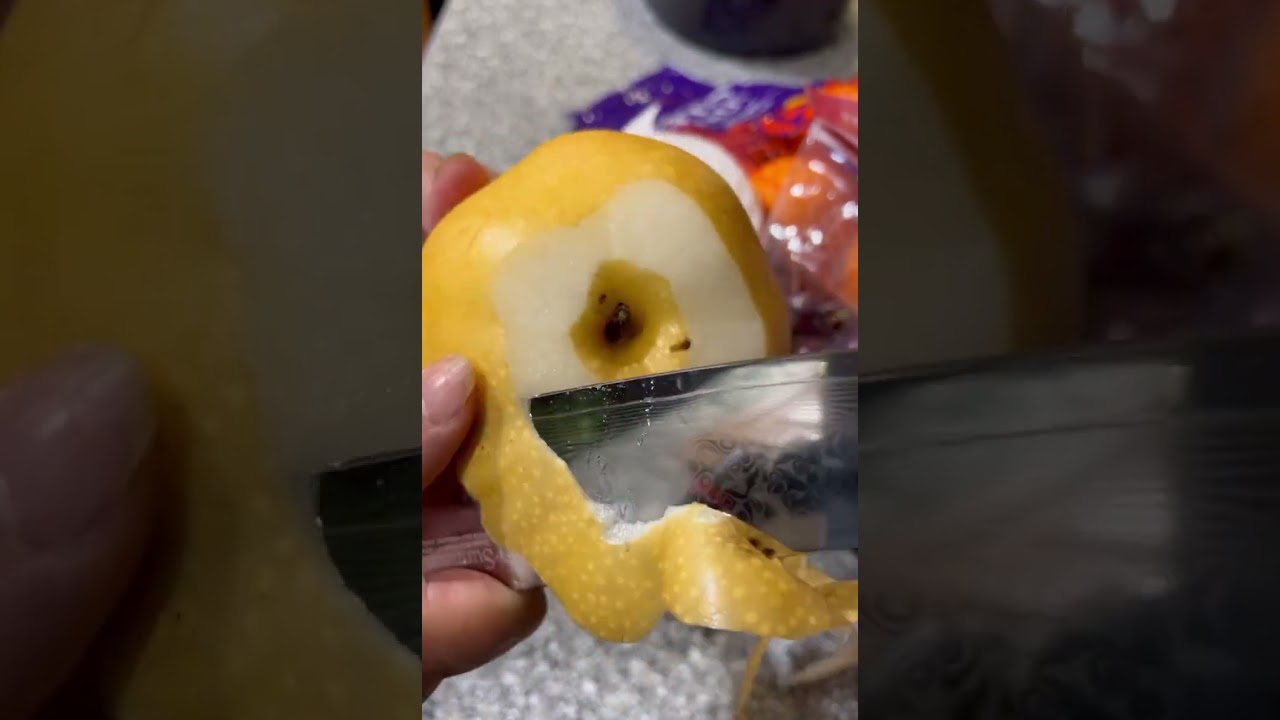 Pear peeling #short #viral