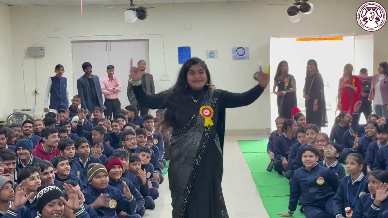 Farewell ceremony of Class 12th at MPK WCPSHI, Karnal | Indian Sign Language | ISL | DSL