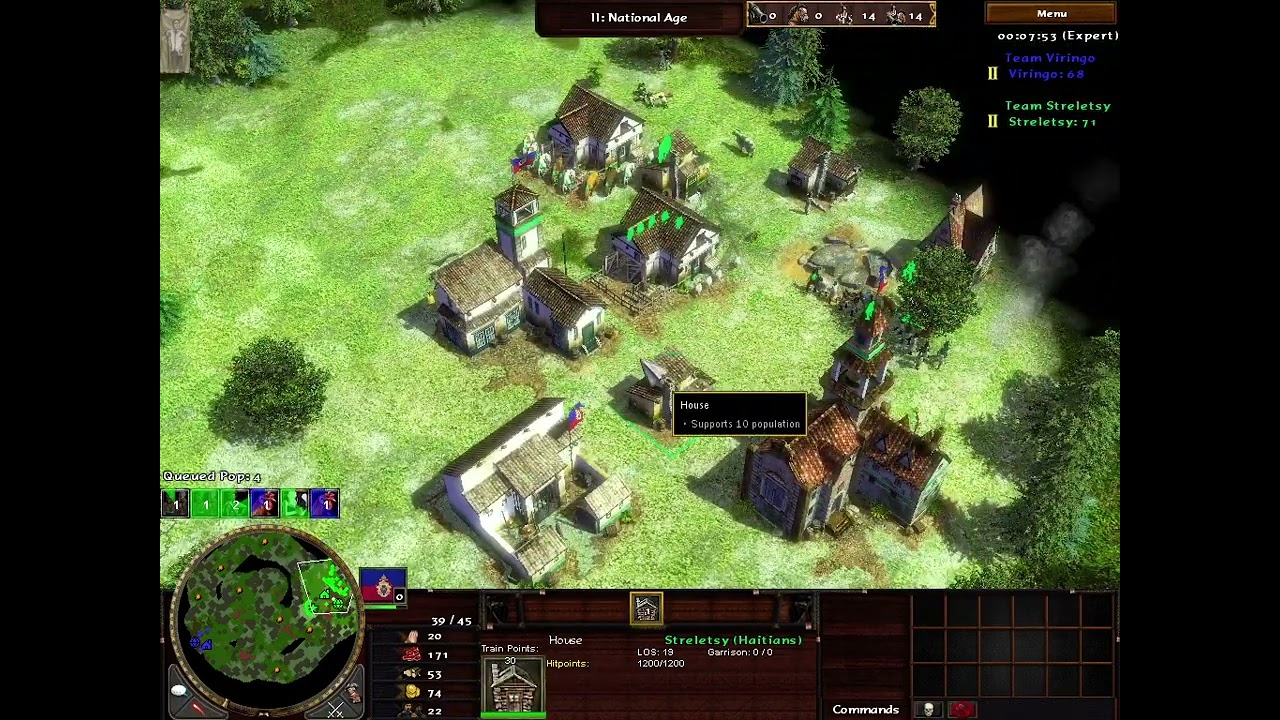 Going Polish as your First Immigrant with Haiti Build Outlook / Age of Empires 3 Wars of Liberty 15e
