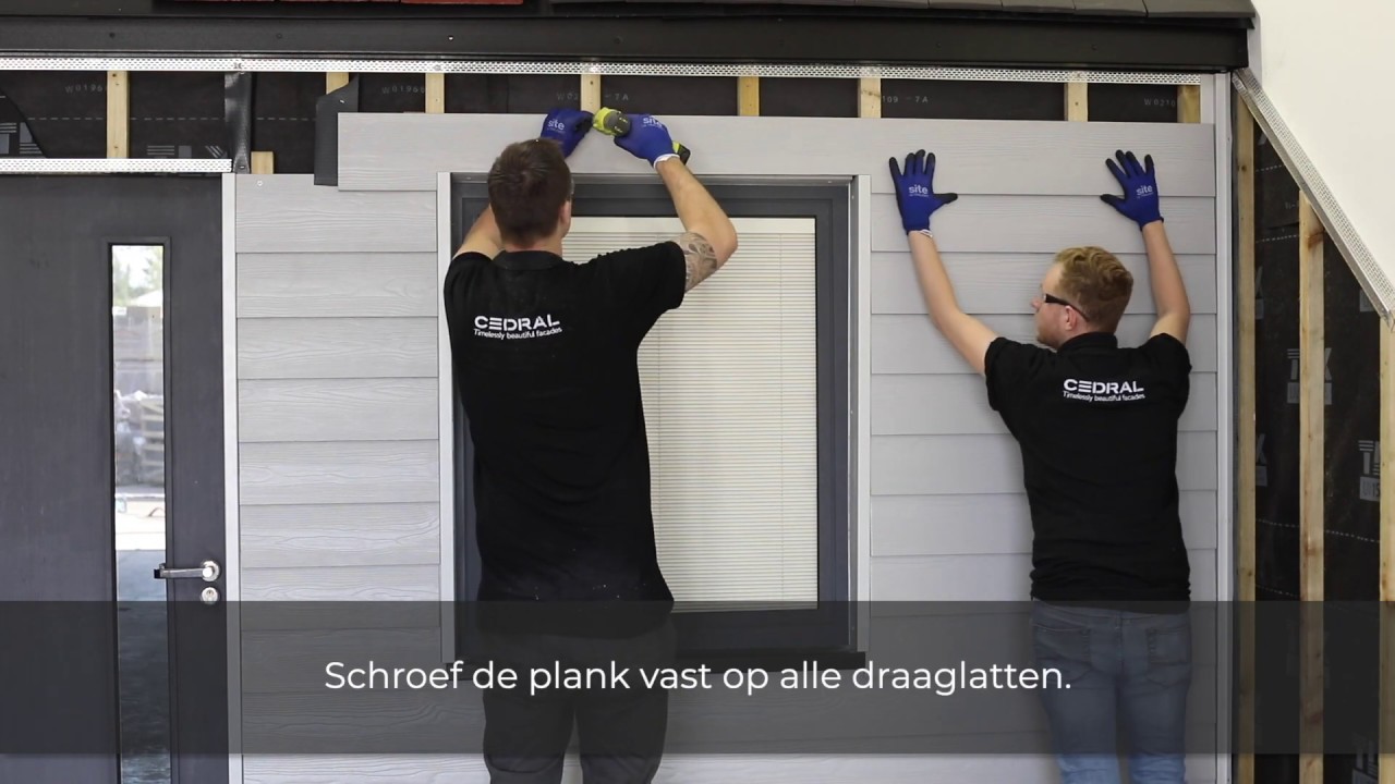 Cedral Lap Hoofdstuk 4: De bovenzijde van een raamopening afwerken