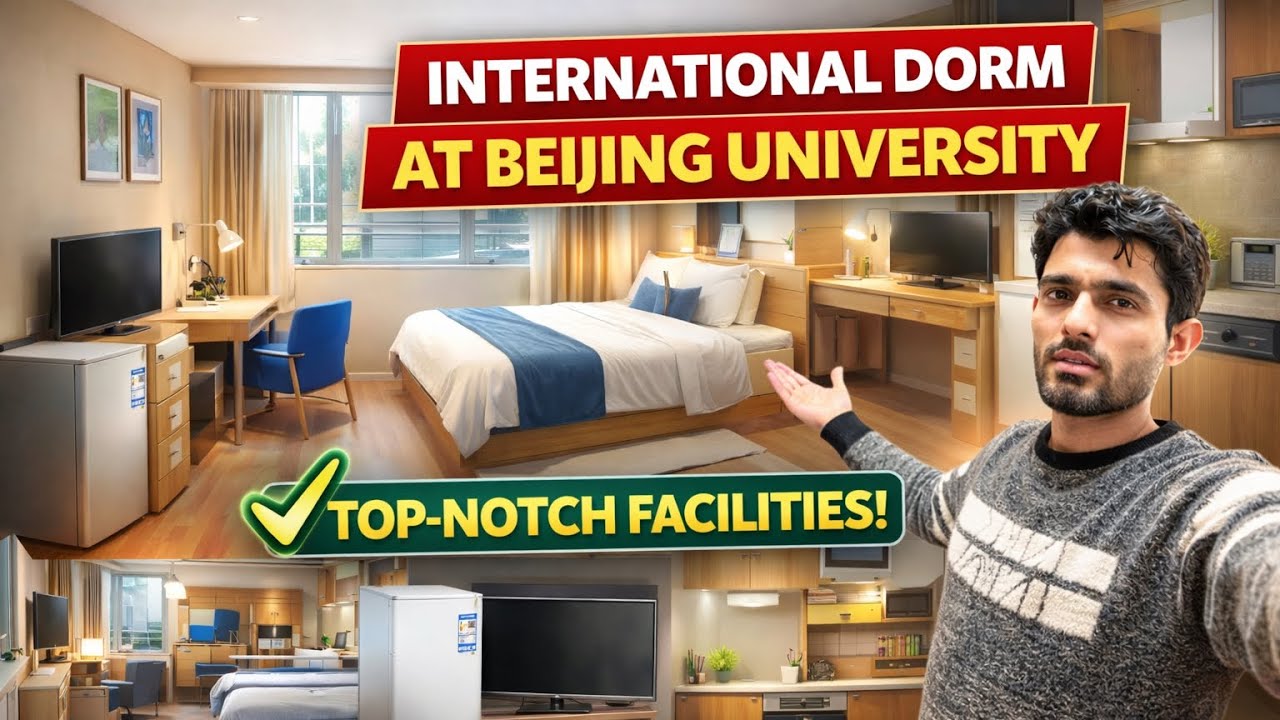 Inside My International Dorm in Beijing 🇨🇳 | BUCT Single Room Tour & Facilities
