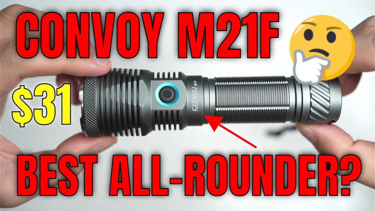 Обзор фонарика Convoy M21F: лучший по соотношению цены и качества универсальный фонарь с тактическим режимом и зарядкой через USB-C!