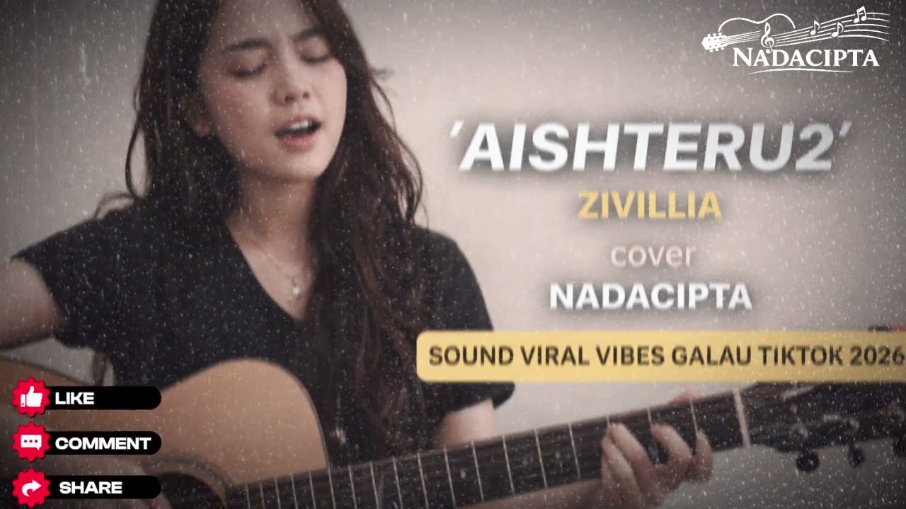 AISHTERU2 – Sound Viral Galau 2026 💔 | ZIVILLIA Cover by NADACIPTA (Acoustic Version)