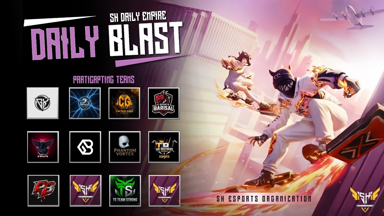 [🔴LIVE] SH DAILY EMPIRE 🔥| DAILY BLAST MATCH | SH E-SPORTS ORG