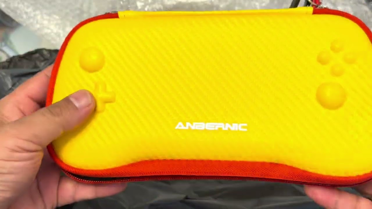 Anbernic RG557 RG556 Handheld Carrying Bag Game Console Antifall Shockproof #shorts #anbernic #gmaes