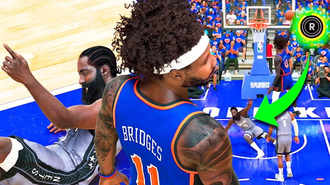POSTER DUNK On JAMES HARDEN In PLAYOFFS! NBA 2K22 My Career Next Gen Gameplay