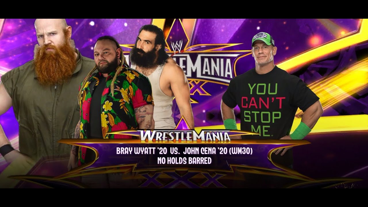 WWE 2K24 John Cena vs Bray Wyatt