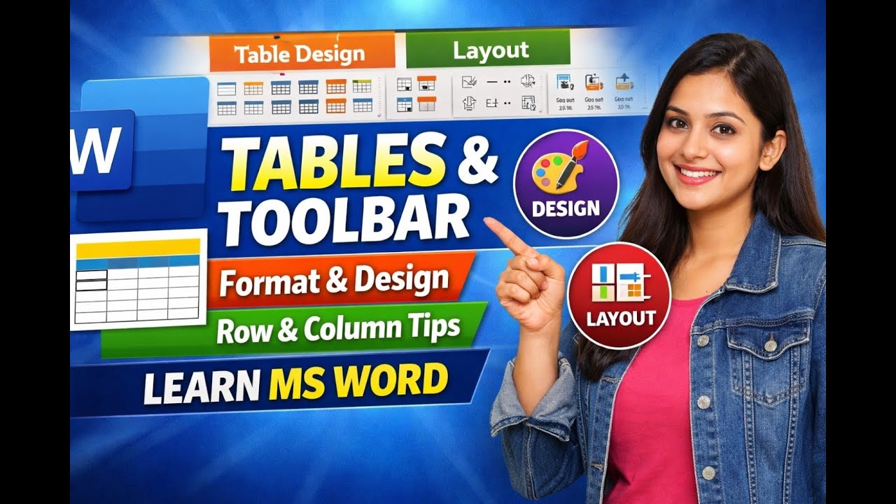 TABLE INSERT AND EXPLAIN THEIR DESIGN AND FORMAT ROW TAB