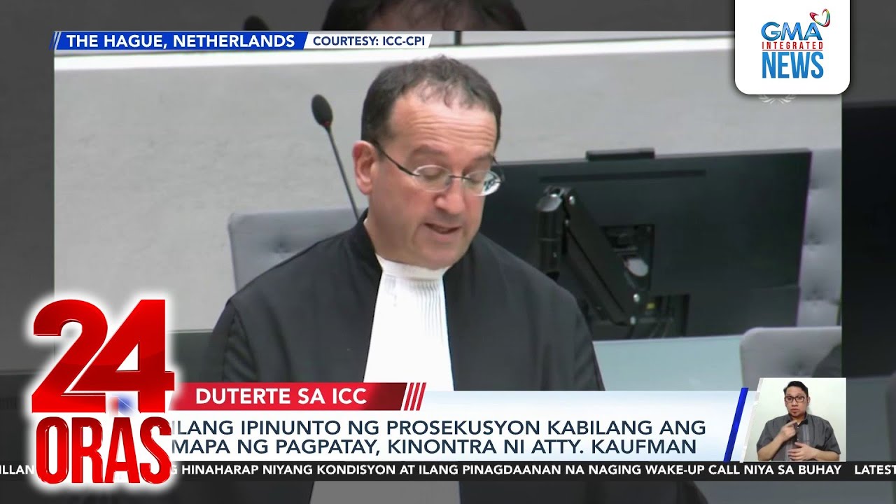 #DuterteSaICC — Day 3 of Confirmation of Charges vs Ex-Pres. Duterte | 24 Oras