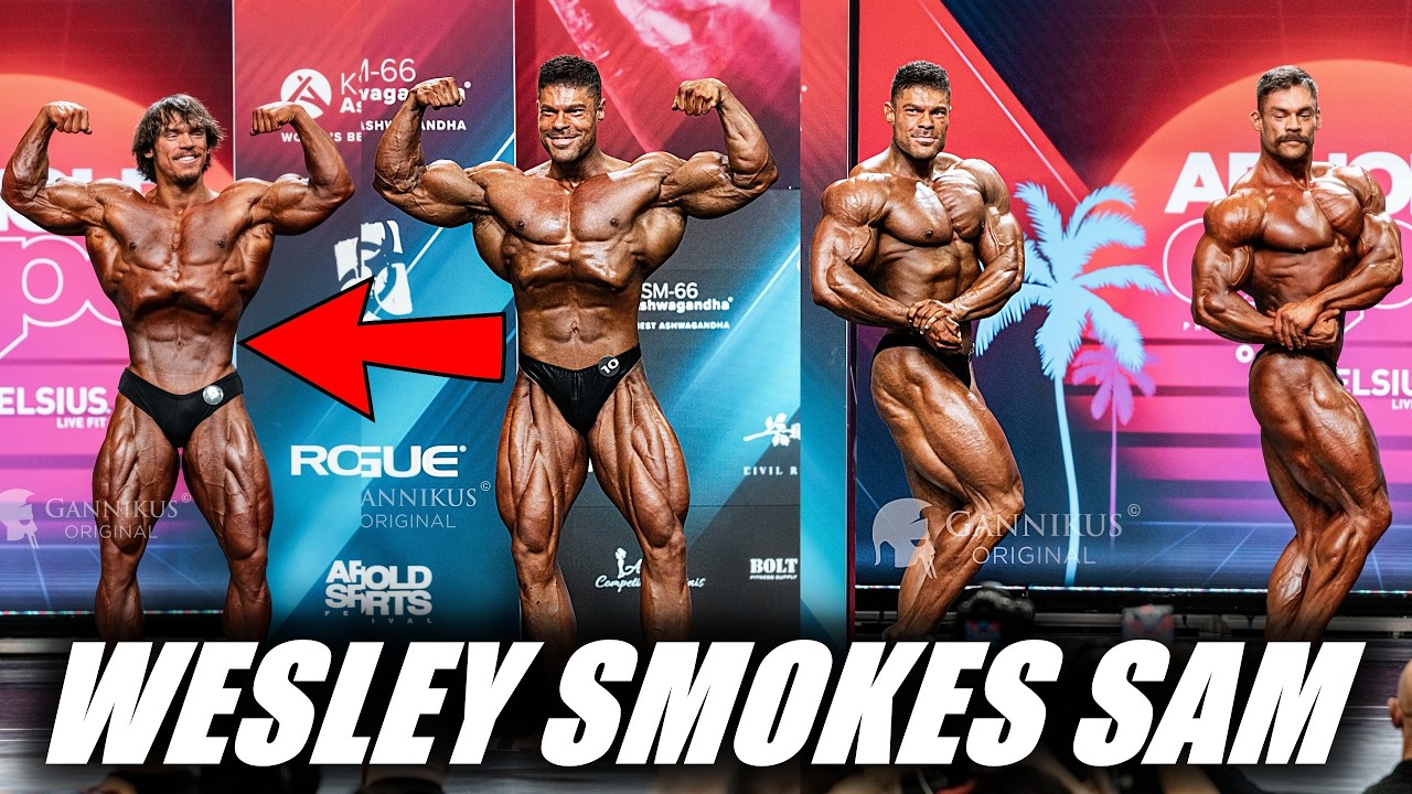 Предварительное судейство Arnold Classic CP 2026 - Уэсли побеждает, а Сэм на последнем месте?