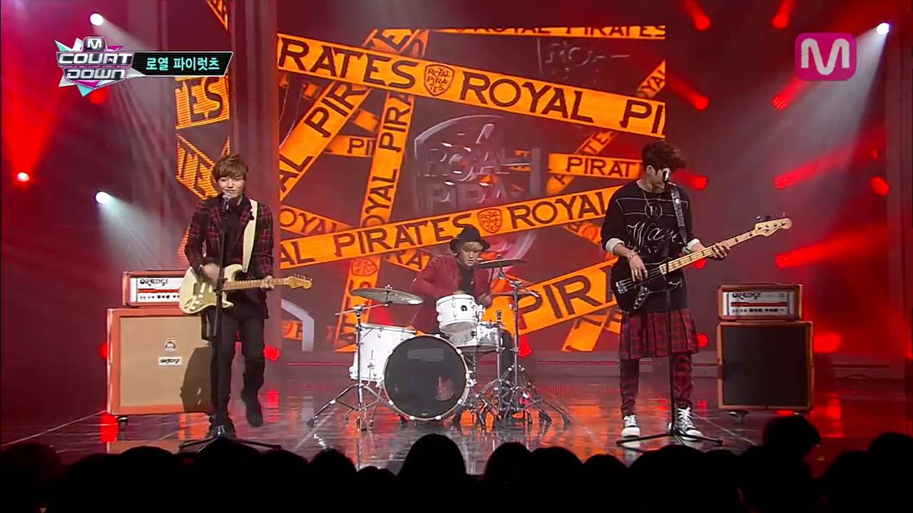 로얄 파이럿츠_Drawing the Line (Drawing the Line by ROYAL PIRATES of M COUNTDOWN 2014.1.16)