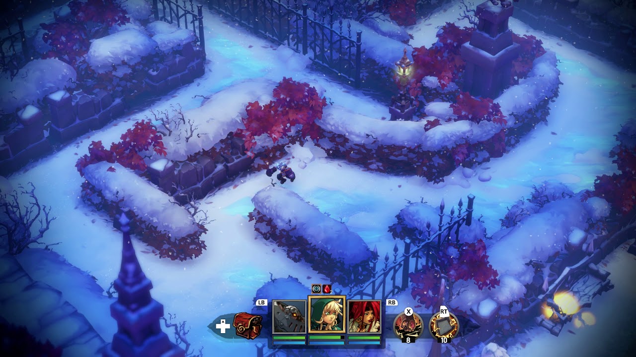 Battle Chasers: Nightwar - Maze with 3 plates