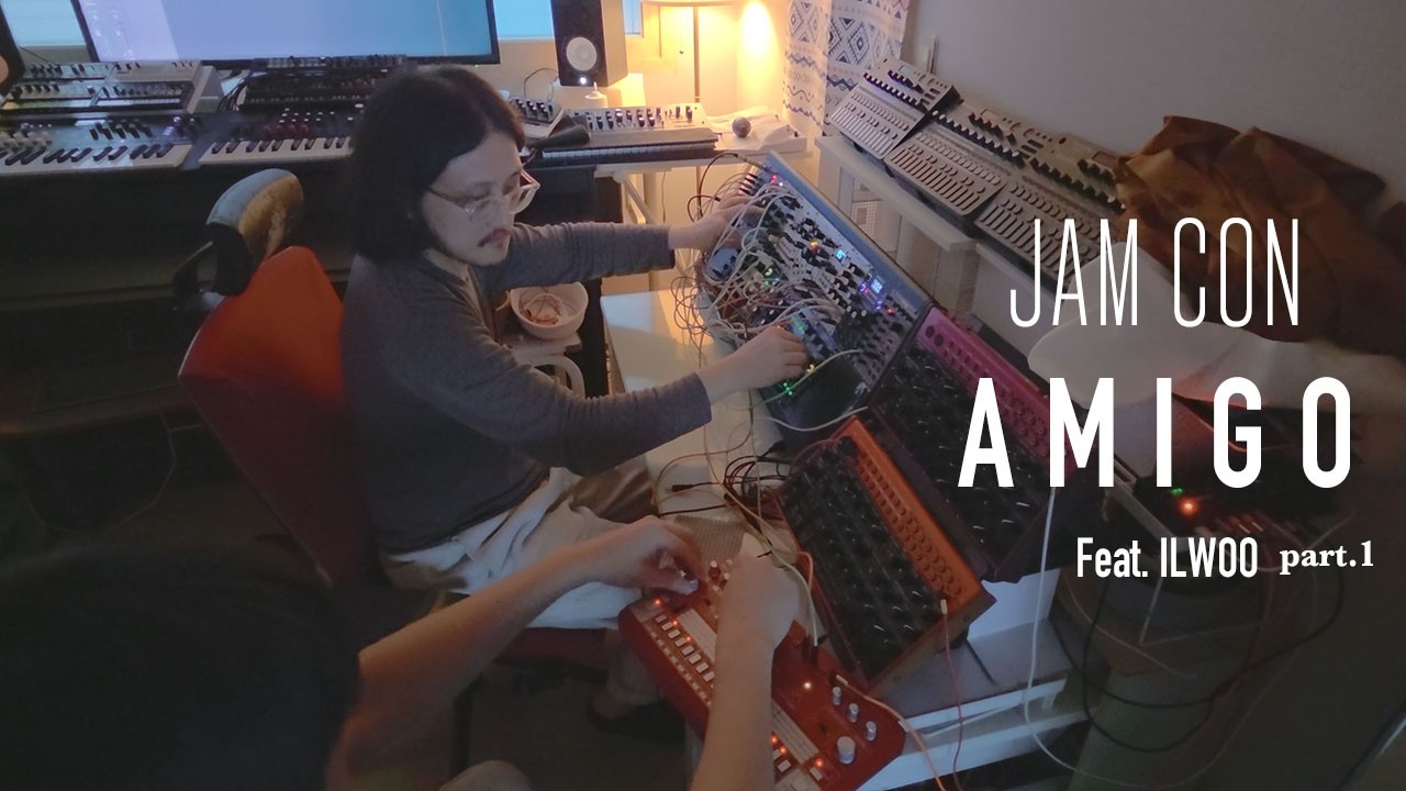 Behringer RD-6 VS Eurorack Modular - friend's JAM