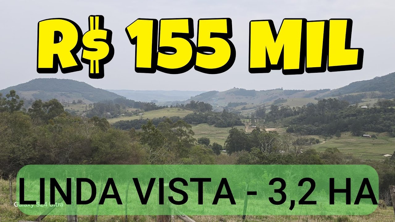[927] CHÁCARA NO MORRO DA FIGUEIRA 3,2 HA, BELÍSSIMA VISTA, CAMPO E PASTO R$ 155 MIL  #chacara