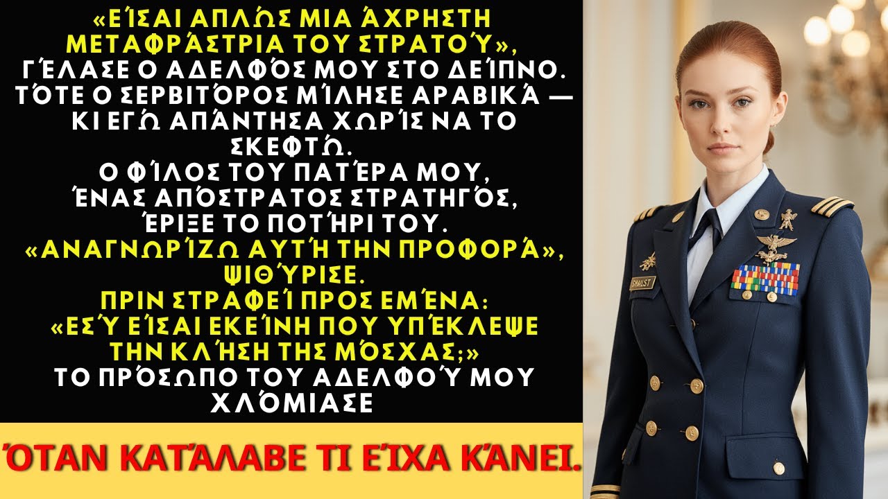 Ο Αδελφός Μου Γέλασε με τη Δουλειά Μεταφραστή — Τότε Ανακάλυψε Ότι Έσωσα από Πόλεμο.