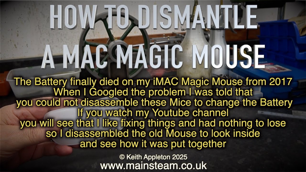 КАК РАЗОБРАТЬ МЫШЬ APPLE MAC MAGIC MOUSE