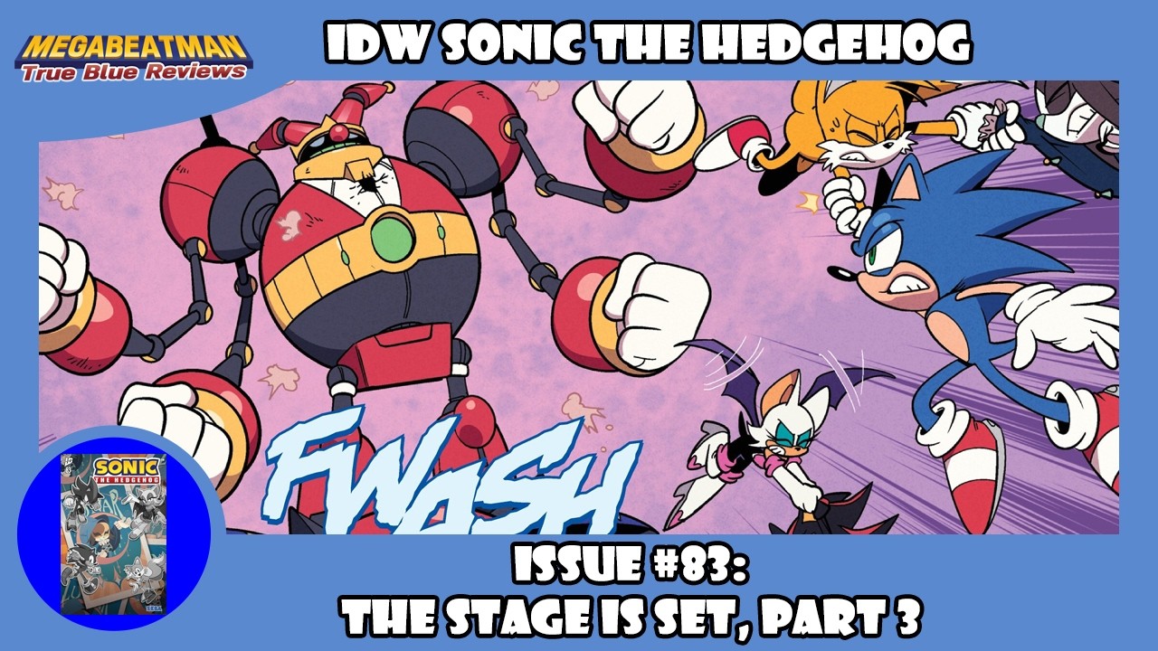 IDW Sonic The Hedgehog #83 | A Comic Review by Megabeatman