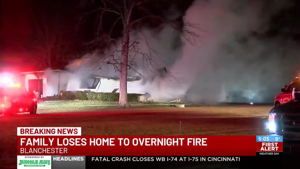 Early morning fire destroys Warren County home