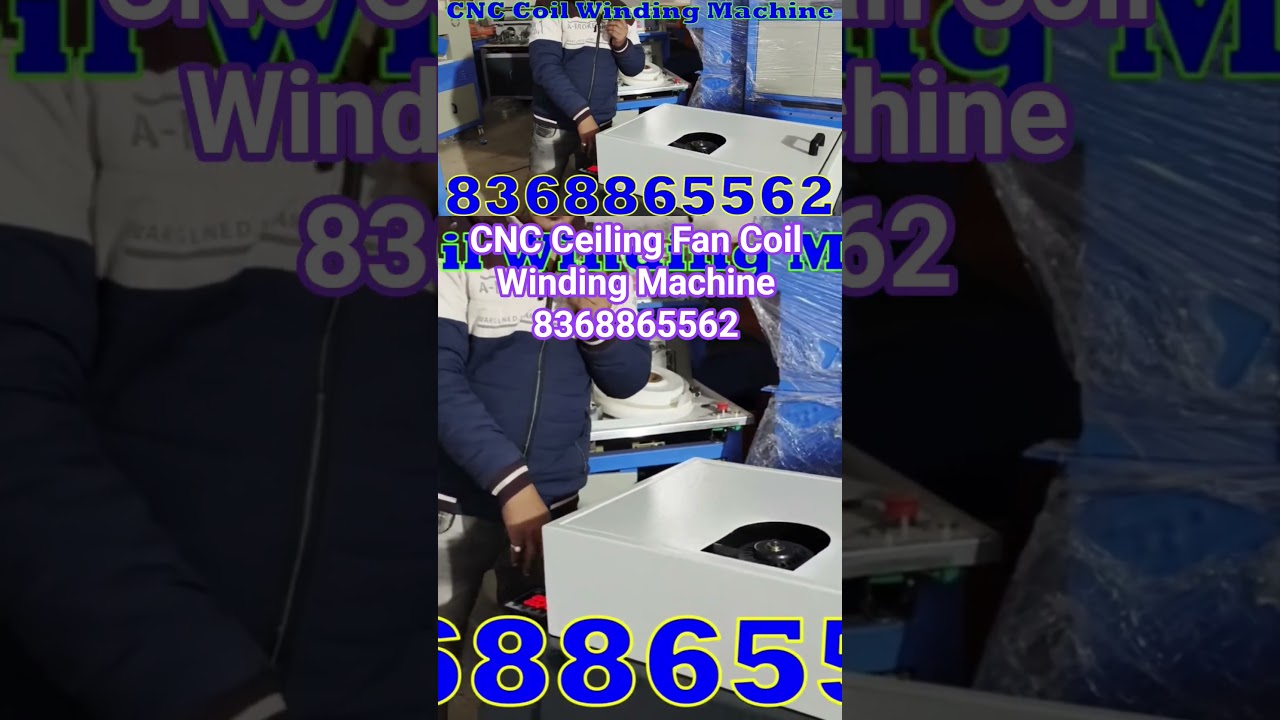 CNC Ceiling Fan Coil Winding Machine 8368865562