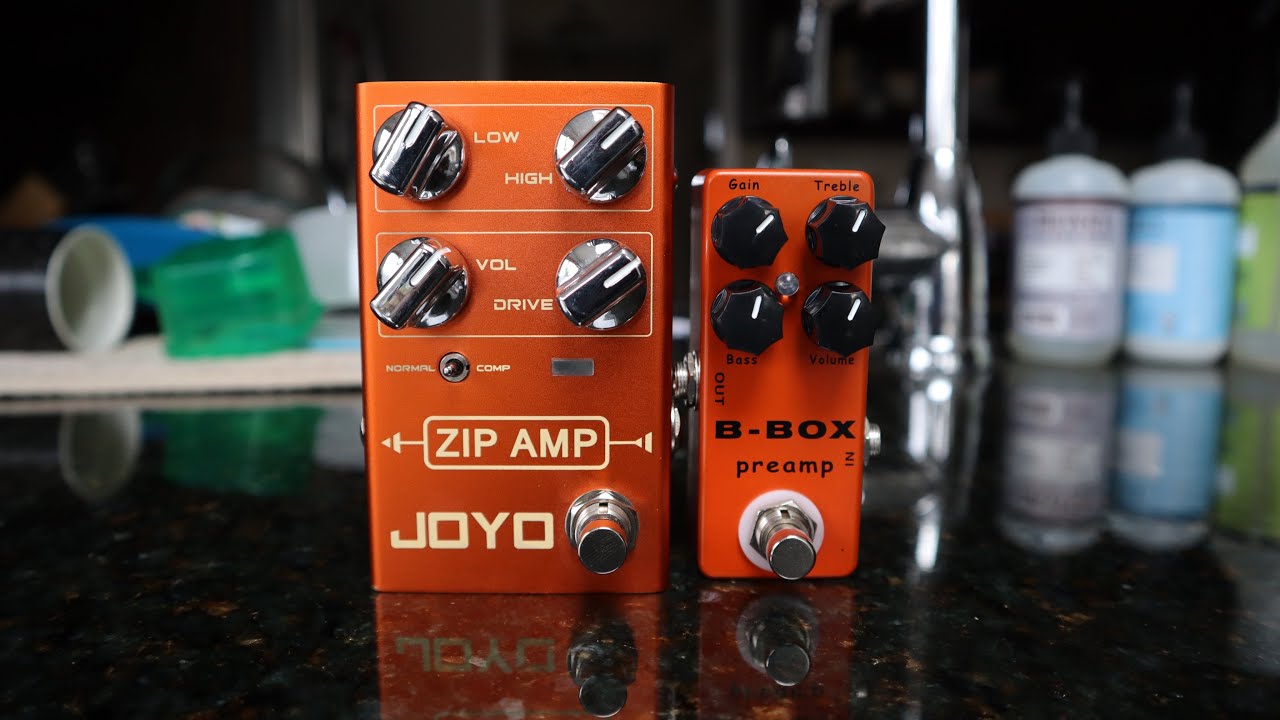 The Joyo Zip Amp vs. The Mosky Audio B-Box Preamp! Presented by AJL music!