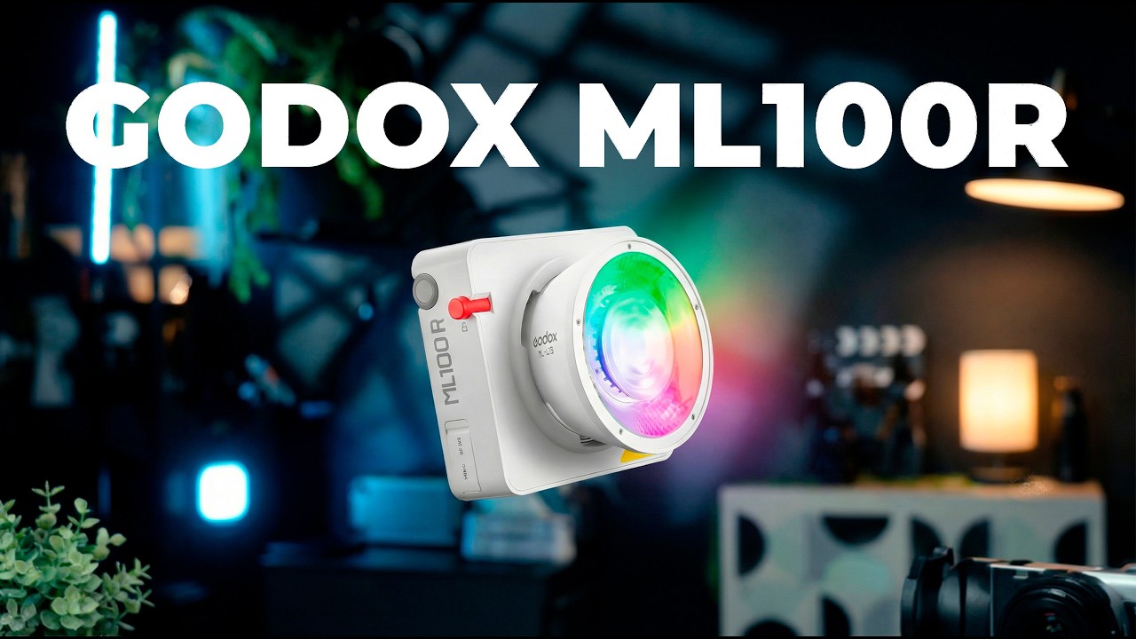 Godox ML100R la mejor luz y mas compacta de todas ✅